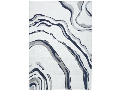 Modro-bílý koberec Orion 200 x 300 cm