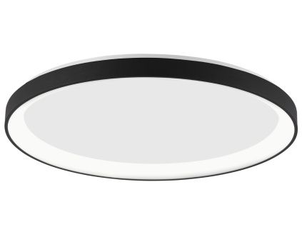 Černé kovové stropní LED světlo Nova Luce Pertino 58 cm