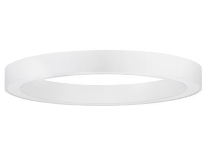 Bílé kovové stropní LED světlo Nova Luce Morbido 80 cm
