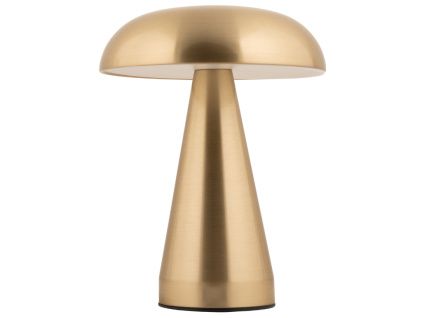 Zlatá kovová nabíjecí stolní LED lampa Raelyn