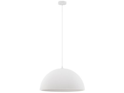 Bílé závěsné světlo Nova Luce Starla 50 cm