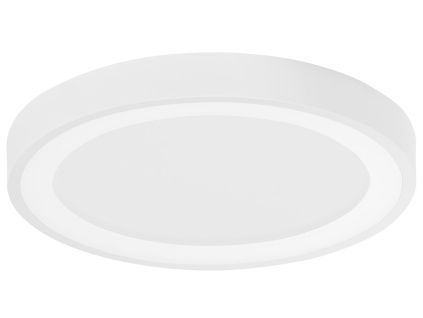 Bílé kovové stropní LED světlo Nova Luce Nodi 45 cm