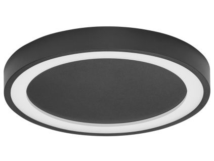 Černé kovové stropní LED světlo Nova Luce Nodi 45 cm