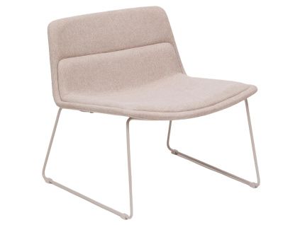 Béžové čalouněné křeslo Kave Home Zahara