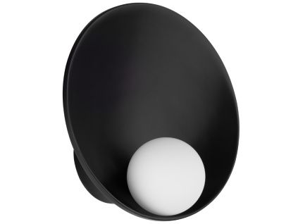 Černé kovové nástěnné světlo Nova Luce Minim