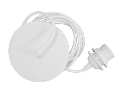 Bílý napájecí kabel ke světlům UMAGE Rosette 210 cm