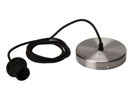Stříbrný napájecí kabel ke světlům UMAGE Rosette 210 cm