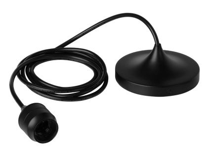 Černý napájecí kabel ke světlům UMAGE Cord Pro 210 cm