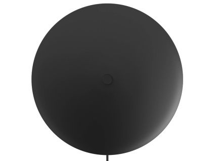 Černé kovové nástěnné LED světlo Reflection 40 cm