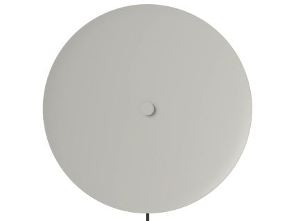 Šedé kovové nástěnné LED světlo Reflection 40 cm