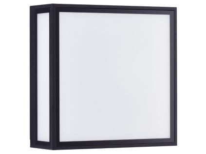 Černé kovové venkovní nástěnné LED světlo Nova Luce Astral 22 cm