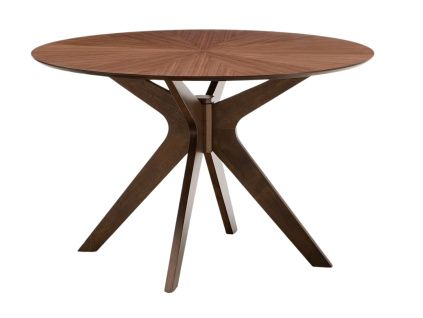 Ořechový jídelní stůl Kave Home Naanim 120 cm