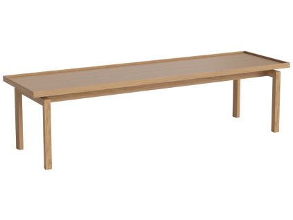 Dubový konferenční stolek Elton 162,4 x 46,4 cm