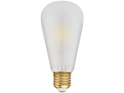 Bílá stmívatelná LED žárovka Edison E27 6W