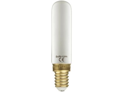 Opálově bílá stmívatelná LED žárovka Tubular E14 4W