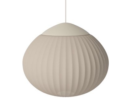 Pískově hnědé závěsné světlo Acorn 50 cm