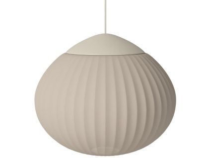 Pískově hnědé závěsné světlo Acorn 41 cm