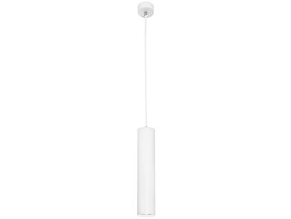 Bílé kovové závěsné světlo Nova Luce Marupe 6 cm