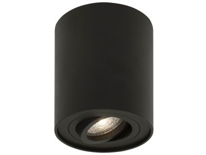 Černé kovové bodové světlo Nova Luce Gozzano 9,6 cm