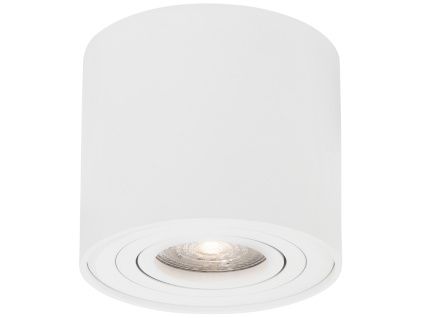 Bílé kovové bodové světlo Nova Luce Gozzano 8 cm