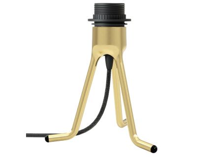 Zlatá kovová podstava ke stínidlům UMAGE Tripod 18,6 cm