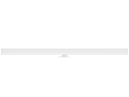 Bílé kovové nástěnné LED světlo Nova Luce Glim 63 cm