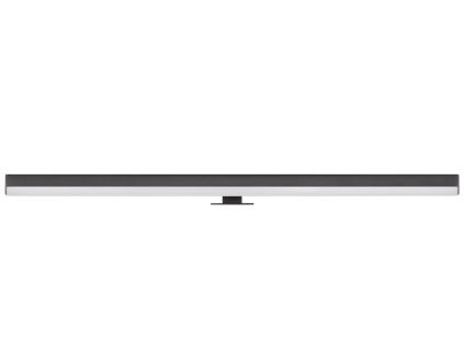 Černé kovové nástěnné LED světlo Nova Luce Glim 63 cm
