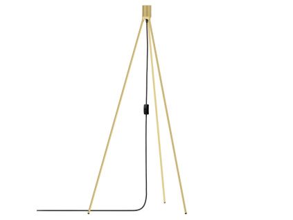 Zlatá kovová podstava ke stínidlům UMAGE Tripod 109 cm