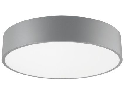 Šedé kovové stropní LED světlo Nova Luce Roda 40 cm