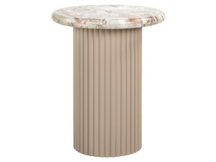 Mramorový odkládací stolek Coronel 50 cm