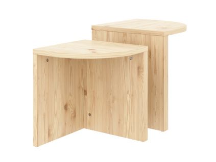 Set dřevěných odkládacích stolků Combine