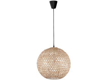 Ratanové závěsné světlo Nova Luce Melody 40 cm