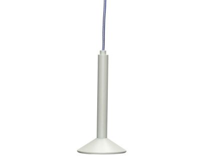 Světle zelené kovové závěsné světlo Hübsch Chromatic 12 cm