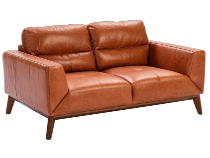 Kožená pohovka No. 6046, 159 cm