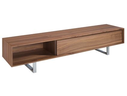 Ořechový TV stolek Angel Cerdá No. 3043, 180 x 44 cm
