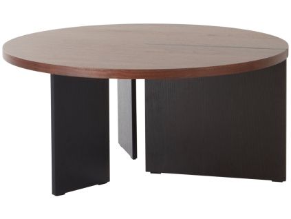 Ořechový konferenční stolek CUSCO 80 cm