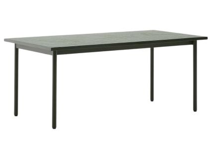 Zelený zahradní stůl Kave Home Maurina 223 x 101 cm