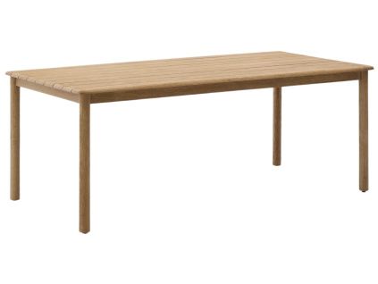 Dřevěný zahradní stůl Kave Home Sori 200 x 100 cm