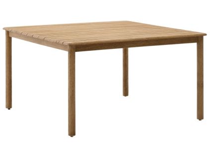 Dřevěný zahradní stůl Kave Home Sori 135 x 135 cm
