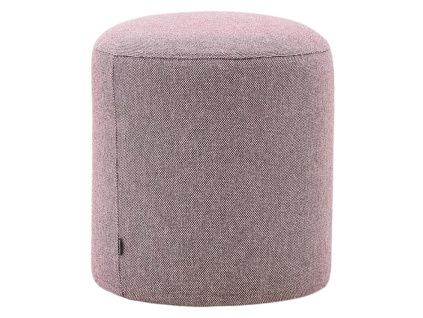 Fialový čalouněný taburet Kave Home Kaeli 43 cm