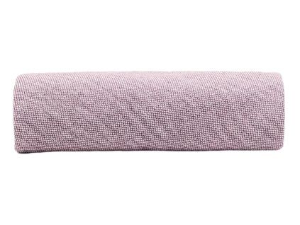 Fialový potah na taburet Kave Home Kaeli 43 cm