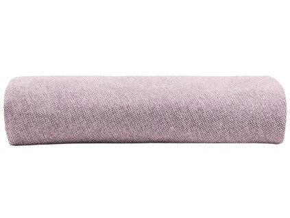 Fialový potah na taburet Kave Home Kaeli 120 cm