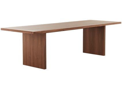 Ořechový jídelní stůl ASPELUND 270 x 90 cm