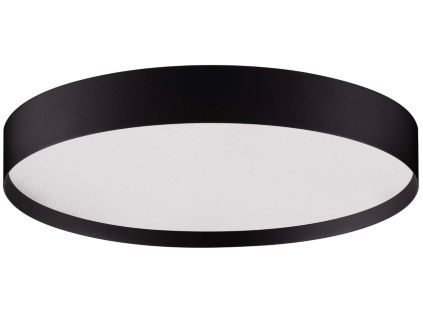 Černé kovové stropní LED světlo Nova Luce Roi 40 cm