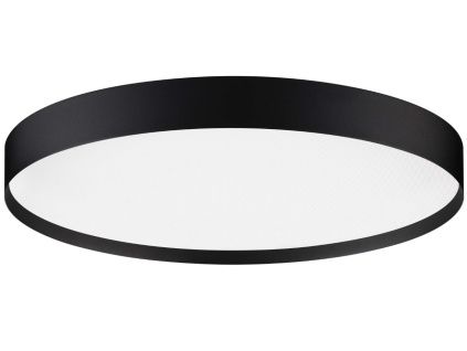 Černé kovové stropní LED světlo Nova Luce Roi 50 cm