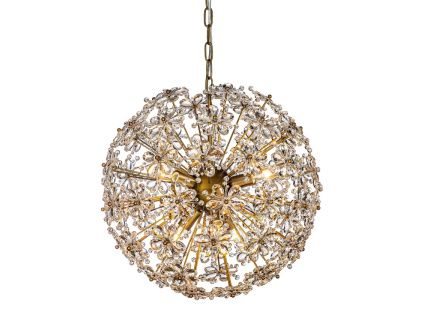 Křišťálový lustr Cyntha 49 cm