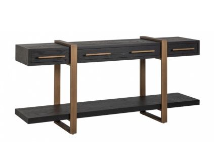 Dubový toaletní stolek Cambon 180 x 45