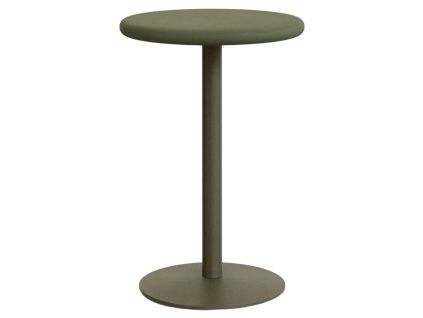 Zelený cementový barový stůl Kave Home Esilda 70 cm