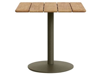 Dřevěný bistro stolek Kave Home Esilda 80 x 80 cm