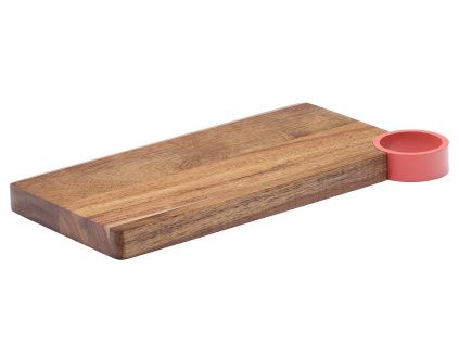 Dřevěné servírovací prkénko Kave Home Zairin 27 x 14 cm